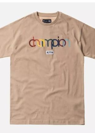 Футболка kith × champion