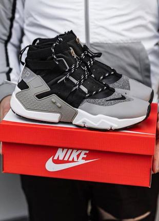 Кросівки nike air huarache gripp atmosphere grey black
