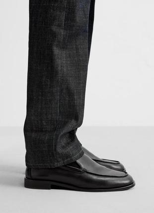 Лофери шкіряні zara 6