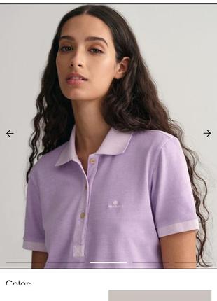 Женская футболка polo Yellow