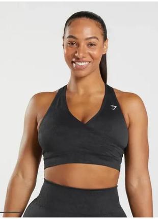 Бесшовный спортивный топ gymshark small