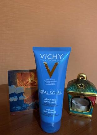 Заспокоююче молочко після засмаги для чутливої шкіри vichy capital soleil idéal soleil