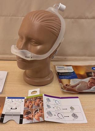 Сипап маска philips dreamwear under the nose nasal mask, размер м