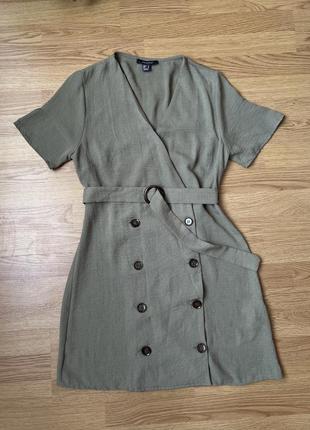 Платье платье на запах м/l