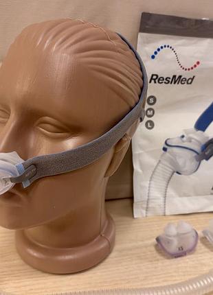 Сіпап маска resmed airfit p10, cpap, bipap, храп, апноє, ивл, швл