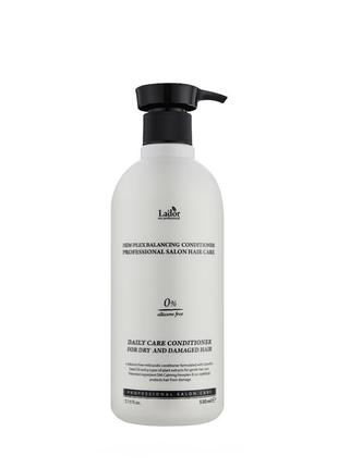 Кондиционер балансирующий бессиликоновый lador newplex balancing conditioner, 530 мл