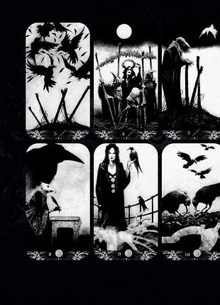 Карты таро murder of crows tarot (таро ворон смерти)