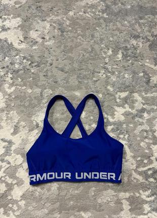 Спортивный женский женский женский кроп топ топик для бега для спорта under armour