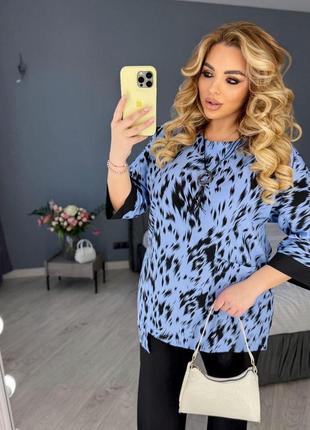 Блузка, блуза, жіноча блуза з кулоном в комплекті