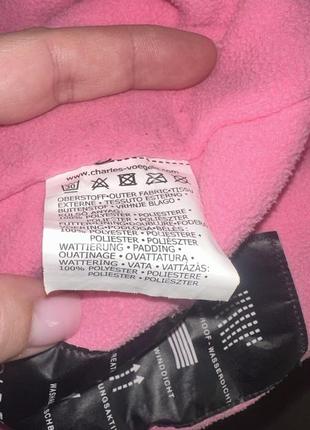 Зимовий лижний комбінезон для дівчинки напівкомбінезон лижні штани8 фото