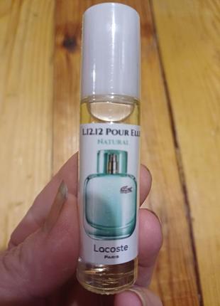 Масляні парфуми lacoste eau de lacoste l.12.12 pour elle natural