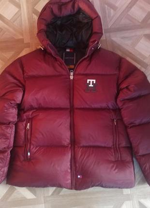 Пуховик tommy hilfiger