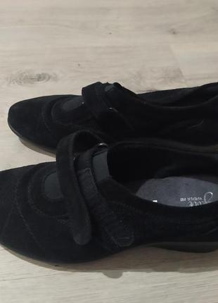 Замшевые туфли макассины 39 -40