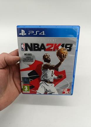 Диск з грою для playstation 4 ps4 nba 2k18 ігровий диск на приставку ігра гра игра на приставку сд диск
