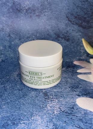Крем kiehl's для кожи вокруг глаз с авокадо kiehls creamy eye treatment with avocado 28 мл