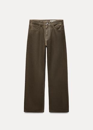 Джинси  zara з середньою посадкою