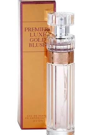 Парумована вода premiere luxe gold blush avon
