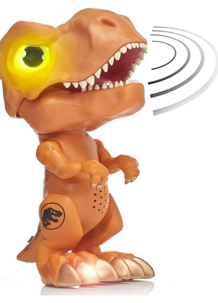 Інтерактивний динозавр т-рекс світ юрського періоду, 19.5 см - jurassic world, t-rex