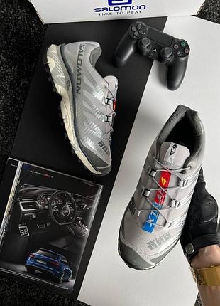 Мужские кроссовки salomon xt-4 carbon silver beige
