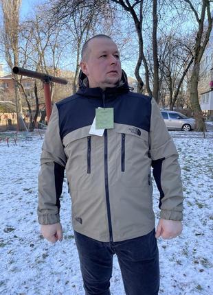 Мужская двусторонняя куртка the north face, сезон весна -осень,2в 1,размеры 46, 48, 50, 52, 54
