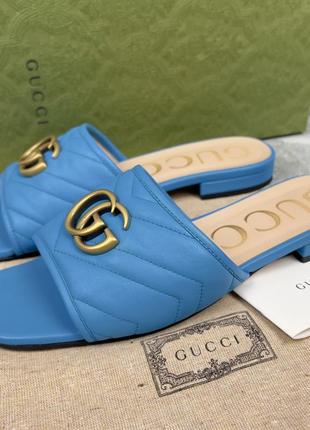 Gucci marmont gg Host sandals mule жіночі шльопанці босоніжки оригінал 37 eur
