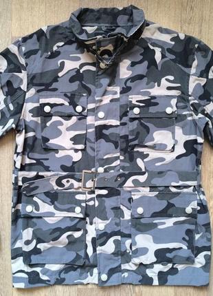 Куртка дощовик у стилі мілітарі topman, розмір s/m