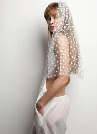 Фата в горошок