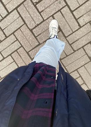 Фіолетова сорочка в клітинку primark