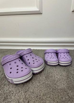 Crocs bayaband lavander крокси  баябенди лаванда2 фото