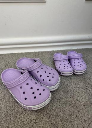 Crocs bayaband lavander крокси  баябенди лаванда