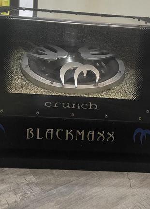 Subwoofer bufer bass crunch blackmaxx 800w