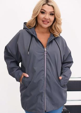 Куртка ветровка батал весна осень. много цветов. 48-62.