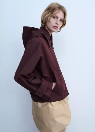 Водоотталкивающий тренч zw collection
