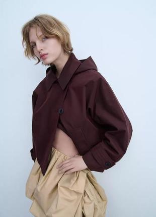 Водоотталкивающий тренч zw collection2 фото