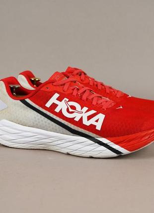 Кросівки бігові червоні hoka rocket x розмір 44