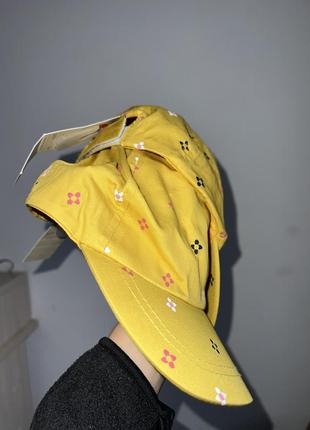 Бейсболка кепка желтая zippy