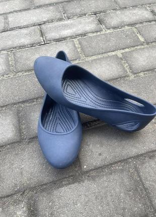 Балетки crocs оригинал w8