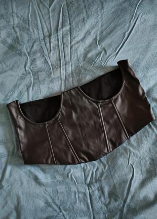 Корсет черный