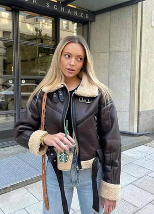 Новая дубленка в силе zara идеальна на весну