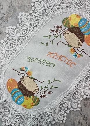Пасхальное полотенце, салфетка