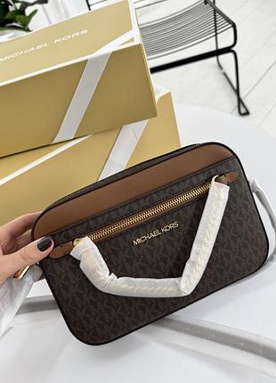 Сумка michael michael kors jet set travel large7 фото