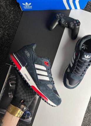 Мужские кроссовки yeezy pirate black green suede shoes for women navy white