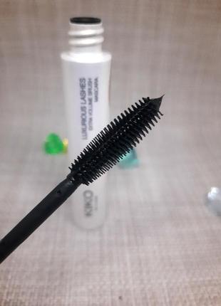 Тушь для ресниц kiko luxurious lashes extra volume супер объемная 11мл4 фото
