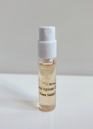 Духи black opium illicit green от yves saint laurent / груший кофе инжир зеленый мандарин ➡️ пробник 2мл