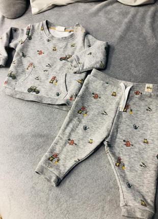 Утепленный костюм для мальчика