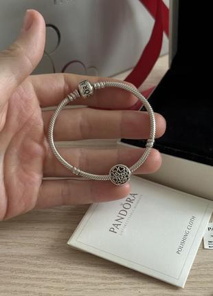 Браслет с бусиной пандора pandora оригинал