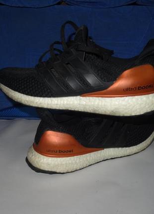 Кросівки adidas ultraboost 2.0 black чоловічі технологічні спортивні 45