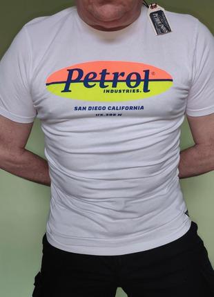 Стильна катон сток фірмова футболка бренд.petrol industries.м