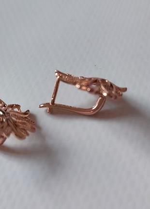 Сережки для вух золоті фотосесії листя кленове листочок канадське листя сірьожки...