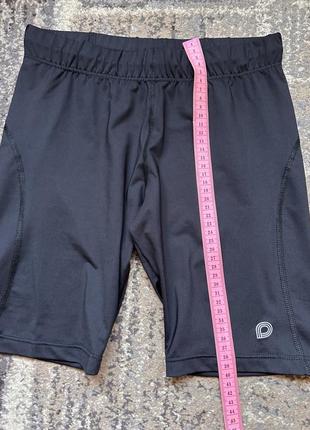 Шорты эластичные черные велосипедки женские